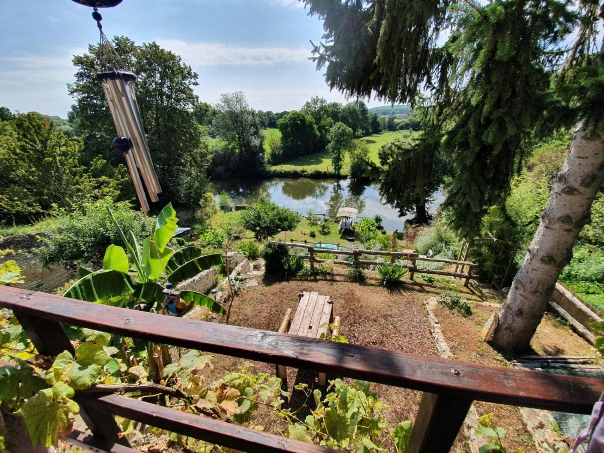 Beaumont-sur-Sarthe Le Cottage Belmontais, Maison Individuelle, Vue Panoramique Sur La Riviere المظهر الخارجي الصورة